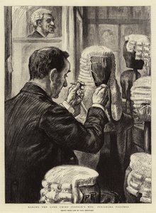 Het Maken van de Pruik van de Lord Chief Justice, Laatste Handelingen door Charles Paul Renouard